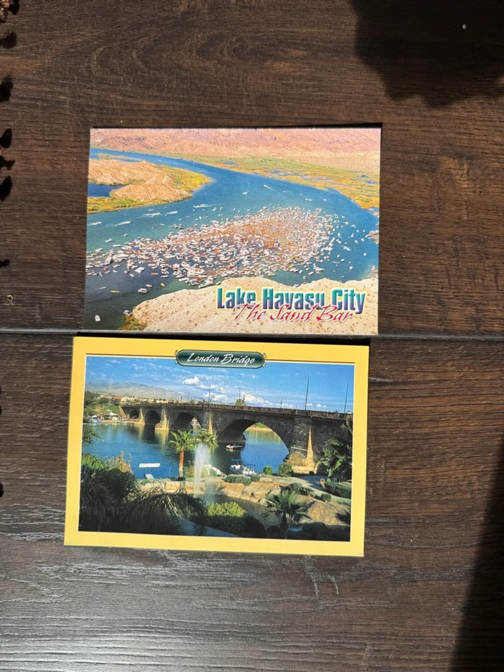 Vintage postcards from Lake Havasu City, Arizona